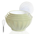 Thick Plastic Mixing Bowls with Lids